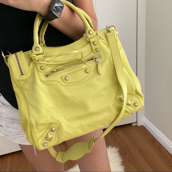 Balenciaga Agneau Sliver Hardware Pleine Fleur Aniline leather bag - Picture 11 of 11